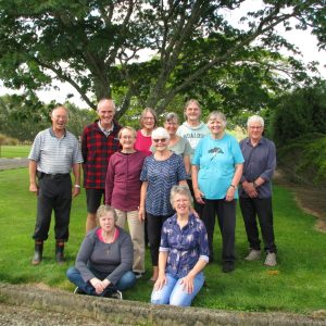 The A Rocha Wellington team at Kopua April 2025